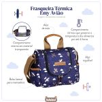 Frasqueira Térmica para bebê Emy Avião - Masterbag