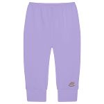 Calça (mijão) c/ pé reversível em suedine Lavanda - Up Baby