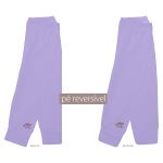 Calça (mijão) c/ pé reversível em suedine Lavanda - Up Baby