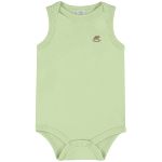 Body regata para bebê em suedine Verde Claro - Up Baby
