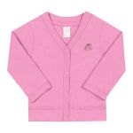 Casaco para bebê em suedine Rosa - Up Baby