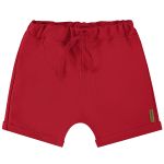 Bermuda para bebê em Moletom Vermelho - Up Baby