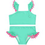 Biquíni para bebê c/ proteção UV FPS +50 Verde Cacatua - Up Baby