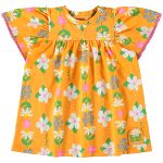 Vestido para bebê em cotton Floral - Up Baby