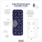 Capa protetora para carrinho de bebê Avião - Masterbag