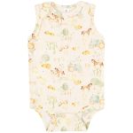 Body regata para bebê em suedine Fazenda - Up Baby