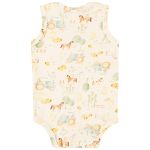 Body regata para bebê em suedine Fazenda - Up Baby