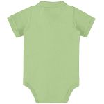 Body Polo para bebê em suedine Verde Nilo - Up Baby