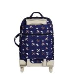 Mala com rodinhas + Bolsa Anne + Frasqueira Emy + Porta Carteira de Vacinação Avião - Masterbag