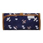 Mala com rodinhas + Bolsa Anne + Frasqueira Emy + Porta Carteira de Vacinação Avião - Masterbag