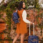 Mala com rodinhas + Bolsa Anne + Frasqueira Emy + Porta Carteira de Vacinação Avião - Masterbag