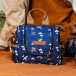 Mala com rodinhas + Bolsa Anne + Frasqueira Emy + Porta Carteira de Vacinação Avião - Masterbag