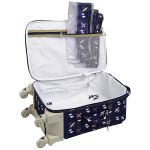 Mala com rodinhas + Bolsa Everyday + Bolsa Vicky + Porta Carteira de Vacinação Avião - Masterbag