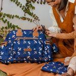 Mala com rodinhas + Bolsa Everyday + Bolsa Vicky + Porta Carteira de Vacinação Avião - Masterbag
