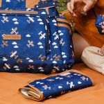 Mala com rodinhas + Bolsa Everyday + Bolsa Vicky + Porta Carteira de Vacinação Avião - Masterbag