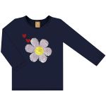 Biquíni c/ proteção UV FPS +50 Flores Marinho - Up Baby