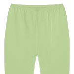 Calça (mijão) c/ pé reversível em suedine Verde Nilo - Up Baby