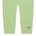 Calça (mijão) c/ pé reversível em suedine Verde Nilo - Up Baby