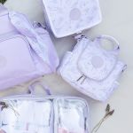 Mala com rodinhas + Bolsa Everyday + Frasqueira Térmica Emy Lavandas – Masterbag