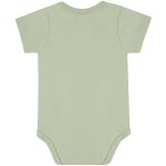 Body curto para bebê em suedine Verde Pântano - Up Baby