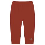 Calça (mijão) c/ pé reversível em suedine Marrom Canela - Up Baby