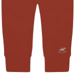 Calça (mijão) c/ pé reversível em suedine Marrom Canela - Up Baby