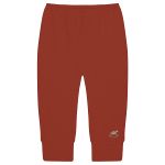 Calça (mijão) c/ pé reversível em suedine Marrom Canela - Up Baby