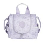 Mala com rodinhas + Bolsa Anne + Frasqueira Emy + Porta Carteira de Vacinação Lavandas - Masterbag