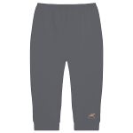 Calça (mijão) c/ pé reversível em suedine Chumbo - Up Baby