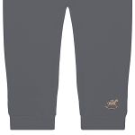 Calça (mijão) c/ pé reversível em suedine Chumbo - Up Baby