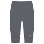 Calça (mijão) c/ pé reversível em suedine Chumbo - Up Baby