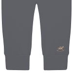 Calça (mijão) c/ pé reversível em suedine Chumbo - Up Baby