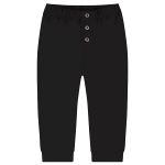 Calça para bebê em suedine Preto Pati Nicki - Up Baby