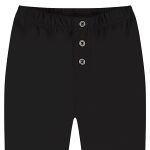 Calça para bebê em suedine Preto Pati Nicki - Up Baby