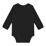 Body longo para bebê em suedine Preto Pati Nicki - Up Baby