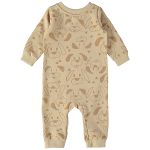 Macacão longo para bebê em moletom Cachorrinho - Up Baby