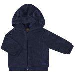 Casaco para bebê em peluciado Marinho - Up Baby