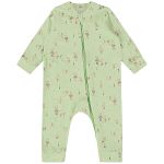 Macacão longo c/ zíper para bebê em suedine Coelhinhos - Up Baby