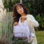 Mala Vintage + Bolsa Everyday + Bolsa Térmica Vicky Lavandas - Masterbag