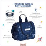 Frasqueira Térmica para bebê Emy Astronauta - Masterbag