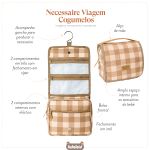 Necessaire Viagem para bebê Cogumelos - Masterbag