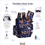Mochila Maternidade Urban Avião - Masterbag