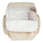 Mochila Maternidade Urban Borboletas Marfim - Masterbag