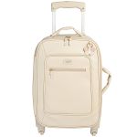Mala com rodinhas + Mochila Urban Borboletas Marfim – Masterbag