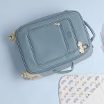 Mala Maternidade com rodinhas Carrinhos Azul - Masterbag