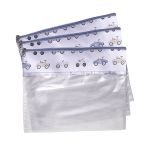 Conjunto 3 Saquinhos de Maternidade Carrinhos Azul - Masterbag