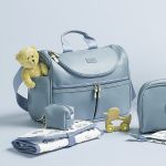 Mala com rodinhas + Bolsa Nina Carrinhos Azul – Masterbag