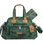 Mala Vintage + Bolsa Everyday + Frasqueira Térmica Emy Safari Verde - Masterbag