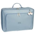 Mala Maternidade Vintage Carrinhos Azul - Masterbag