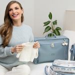 Mala Maternidade Vintage Carrinhos Azul - Masterbag